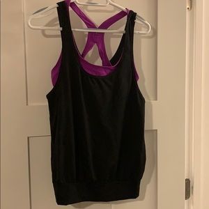 GapFit workout bra tank